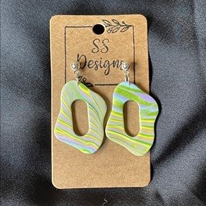 Polymer clay earrings